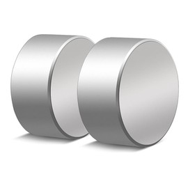 MIKEDE 40X20mm Super Strong Neodymium Magnet, Powerful Magnet Disc Rare Earth Magnets - 2 Pack