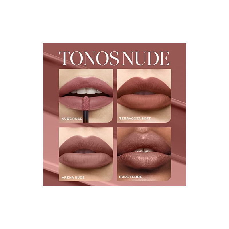 L'BEL Infini Absolu Labial Líquido Larga Duración, Rose Elegance
