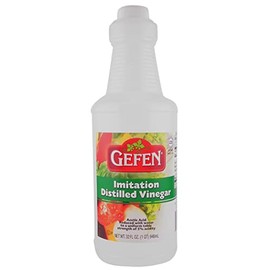 Gefen Imitation Distilled Vinegar, 32oz Bottle, 5% Acidity, Grain Free, Kosher for Passover, Food Grade