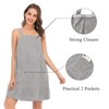 Verve Jelly Women Wrap Towel Robe Spa Bathrobe Set Adjustable