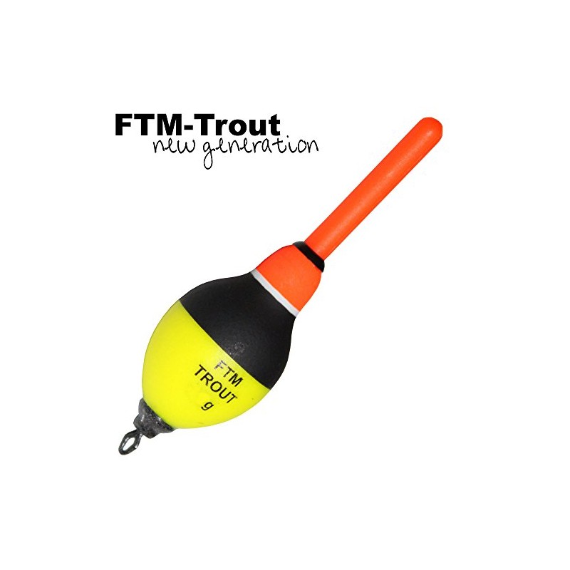 FTM Trout Slider Fishing Float for Trout & Sturgeon Fishing,