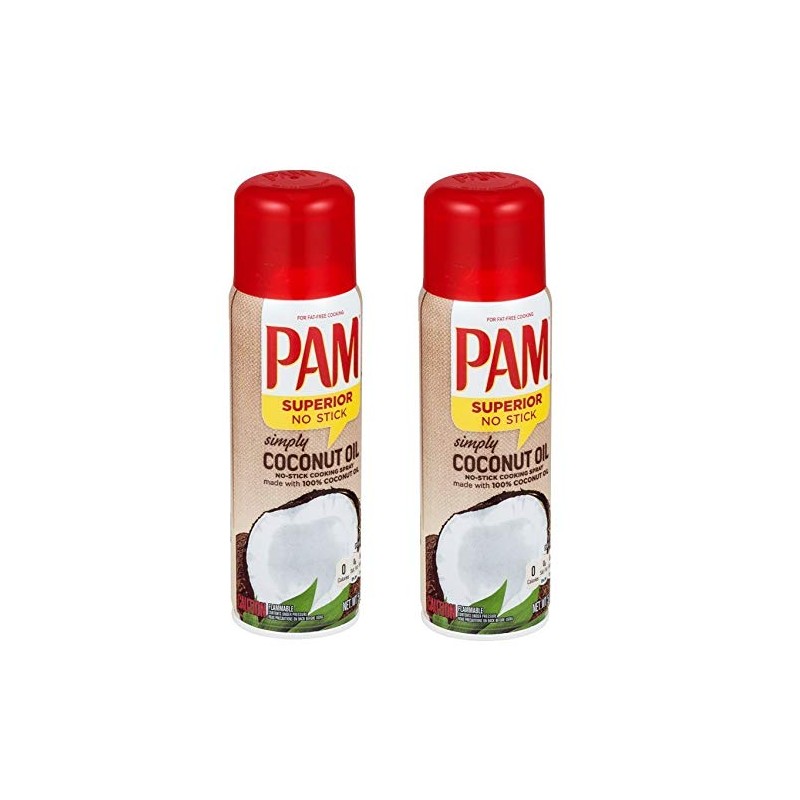 Pam Coconut Oil Spray (Pack of 2)