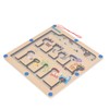 Magnetic Color and Number Maze Board Early Education Wooden Matching