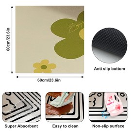 Koqit Washing Machine Cover, Universal Washing Machine Dust Protection, Cover for Washing Machine, Fridge Washing Machine Cover, Washing Machine Dust Cover, 60 x 60 cm [Energy Class A++]