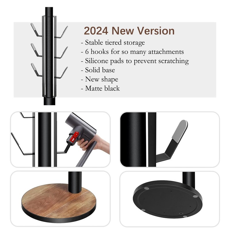 XIGOO Docking Station Holder Freestanding Vacuum Stand Rack Compatible with