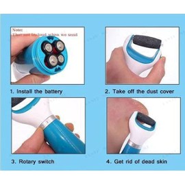 4square Professional Electronic Pedi Cure Foot Care Tool for Callus Removal