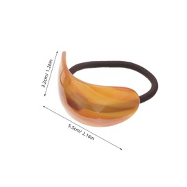 Healvian 5pcs Elastic Hair Ties Ponytails Cuff for Women Comfortable Stretchy Thin Bands with Elegant Colors Multipurpose Hairstyling Wraps for Casual and Formal Use Quick Styling Accessory