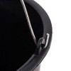 Black plastic builders bucket water mixing palstering 5 L