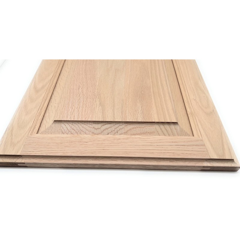 ONESTOCK 12W x 24H Unfinished Oak Kitchen Cabinet Door Replacement,