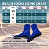 Nordic Essentials Beach Socks 1 Pack, blue