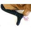 Filloie 88-185-150-005 Filloie Pin Dot Tights with Grosgrain Ribbon Baby