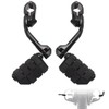 FOVPLUE 1.25" Highway Footpegs,Long Angled Adjustable Highway Pegs w/Mounts for
