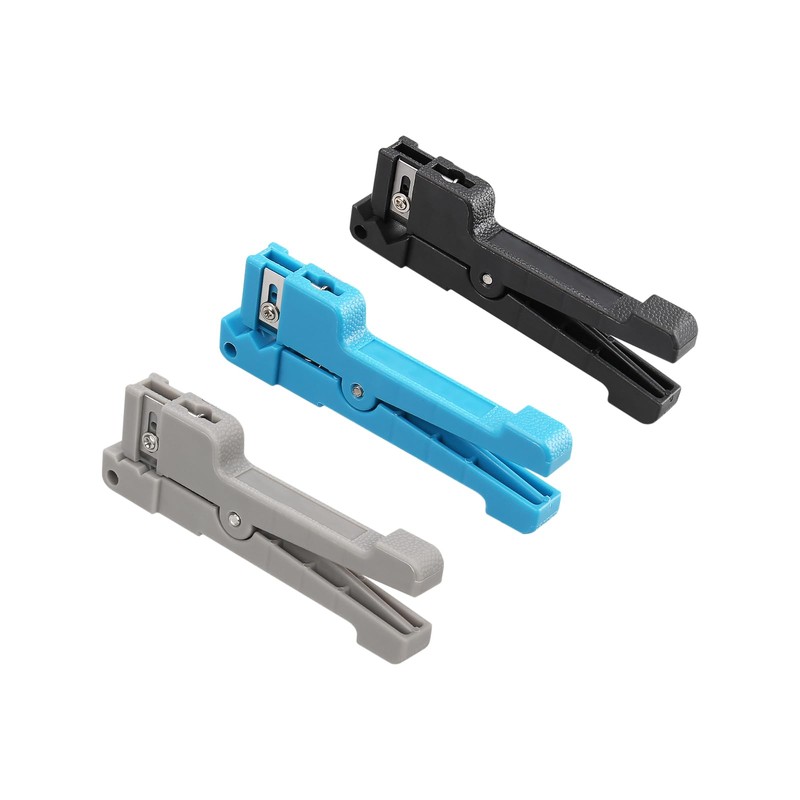 Fiber Optic Cutter Tool, 3 Pcs Coaxial Cable Stripper Cable