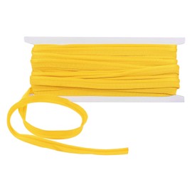 sourcing map Cotton Piping Trim, 11 Yards 0.4 Inch Wide Polyester Bias Tape Cord Trim Fabric Piping Trim for Sewing Fabric Trimming DIY Crafting, Yellow