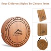 EASTROCK Portable Travel Cajon Wooden Hand Drum With Snare Wire,