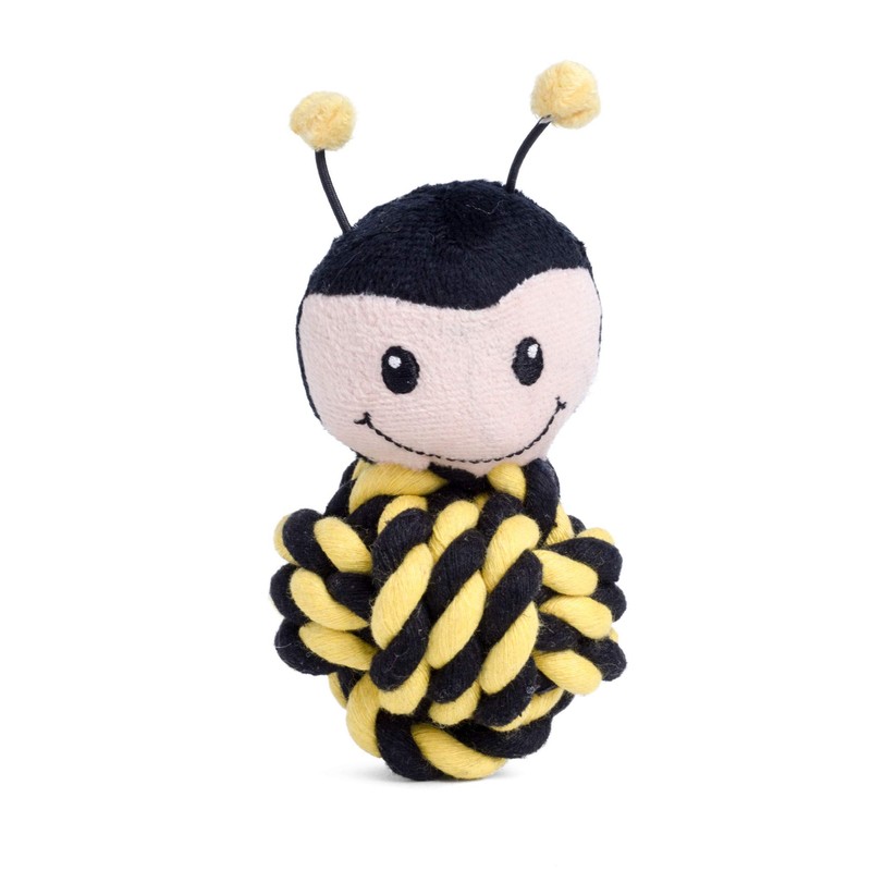 Petface Bert Rope Ball Dog Toy