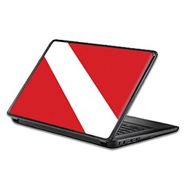 Universal 17" Laptop Skin -Scuba Flag | Protective, Durable, and Unique Vinyl Decal wrap Cover