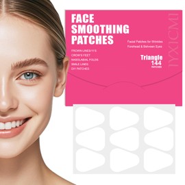 Wrinkle Patches - 144 PCS Forehead Wrinkle Patches, Face Tape for Smoothing 11's, Eye, Mouth, Fine Lines - Forehead & Between Eyes Overnight Use