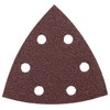 BOSCH SDTR060 Detail Triangle, Hook & Loop Sanding Sheet, Brown