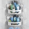 TAILI Shower Shelf Suction Cup Shower Shelf No Drilling Corner
