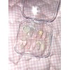 Pink Vanilla Ice Handmade Nail Tips - Long Oval /