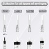 Searvgrh 100 Pack 27 G 13mm Needle, Luer Lock Industrial