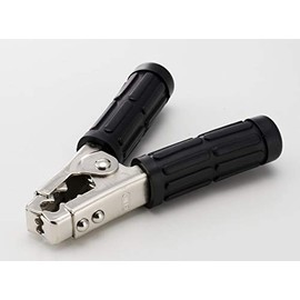Seiwa Kogyo BSCC200(-) Alligator Clip with Insulated Cover, For 200A, Made in Japan, Black, Length 6.0 inches (153 mm), Width 4.5 inches (115 mm), Thickness 0.08 inches (2.0 mm)