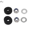 Unbranded Chrome Front Fender Mudguard Trim Tip For Harley FLHT