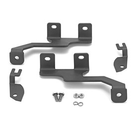 Dasen Upper Hood Left and Right Side Pillar Work Light Pod Mount Brackets Kit Compatible with Ford F-150 2004-2014, Fit SVT Raptor 2010-2014