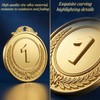 RAINFLOW 9 Pieces Gold Silver Bronze Award Medals - 1st