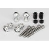 SP Takekawa 09-11-0255 Luggage Hooks, Set of 4, Silver, Grom/MSX