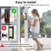 Young Dance Aluminum Sliding Door Handle - 8" Glass Door