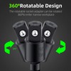 4 Pcs Impact Socket Adapter Set 90 Degree right angle