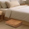 koretech Wooden Step Stool 6” Height, Bed Steps for High
