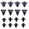 16 Pcs Front Fender Moulding Clip Upper Panel Retainer Kit