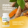 Wellsgoing Turmeric Curcumin 2300mg with Black Pepper Extract – High