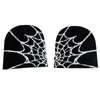BAIMORE Y2K Gothic Spider Pattern Knitted Hat Winter Warm Acrylic