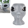 Alien Flower Pot Head Planter Pot Cute Resin Succulent Planter