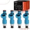 A-Premium Set of 4 Fuel Injectors Compatible with Subaru Impreza