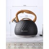 Tea Kettle, 3 Liter BELANKO Teapot Whistling Kettle with Wood