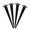 Totority 4Pcs Ground Stakes for Outdoor Lights Durable Replacement Stakes