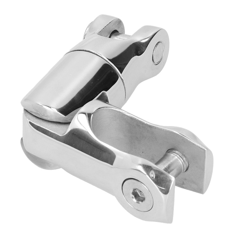 Boat Anchor Swivel Connector 3 Joint 316 Stainless Steel Mirror