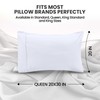 Utopia Bedding Queen Pillow Cases - 2 Pack - Envelope