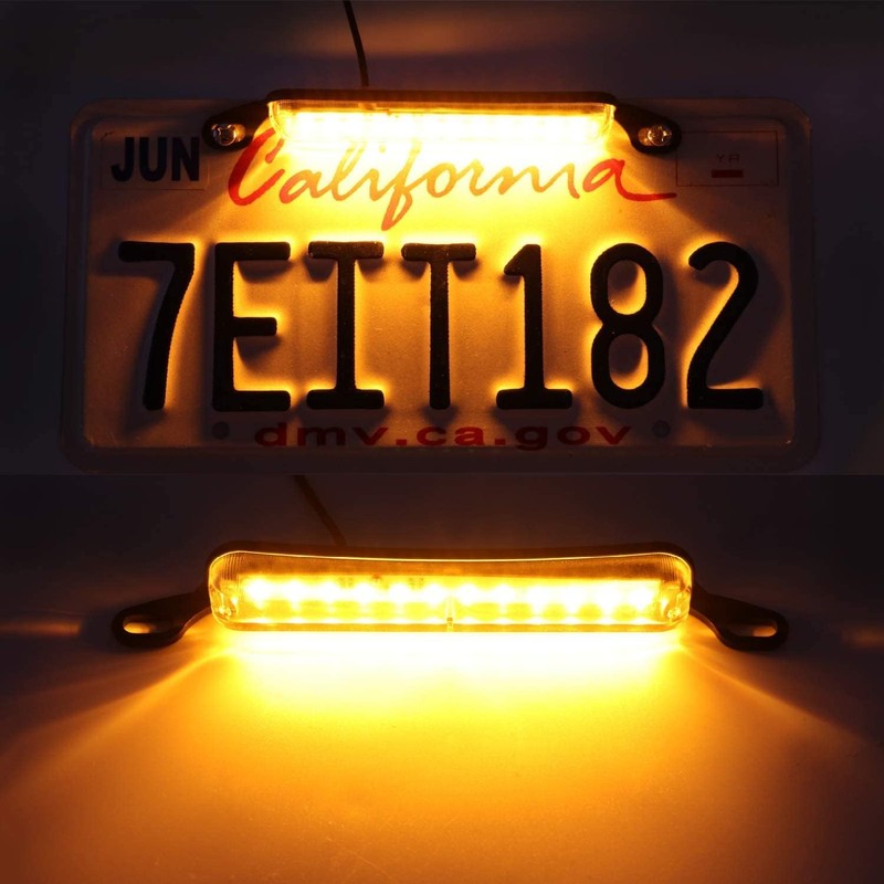 LivTee License Plate Light, Extremely Bright LED License Plate Lights