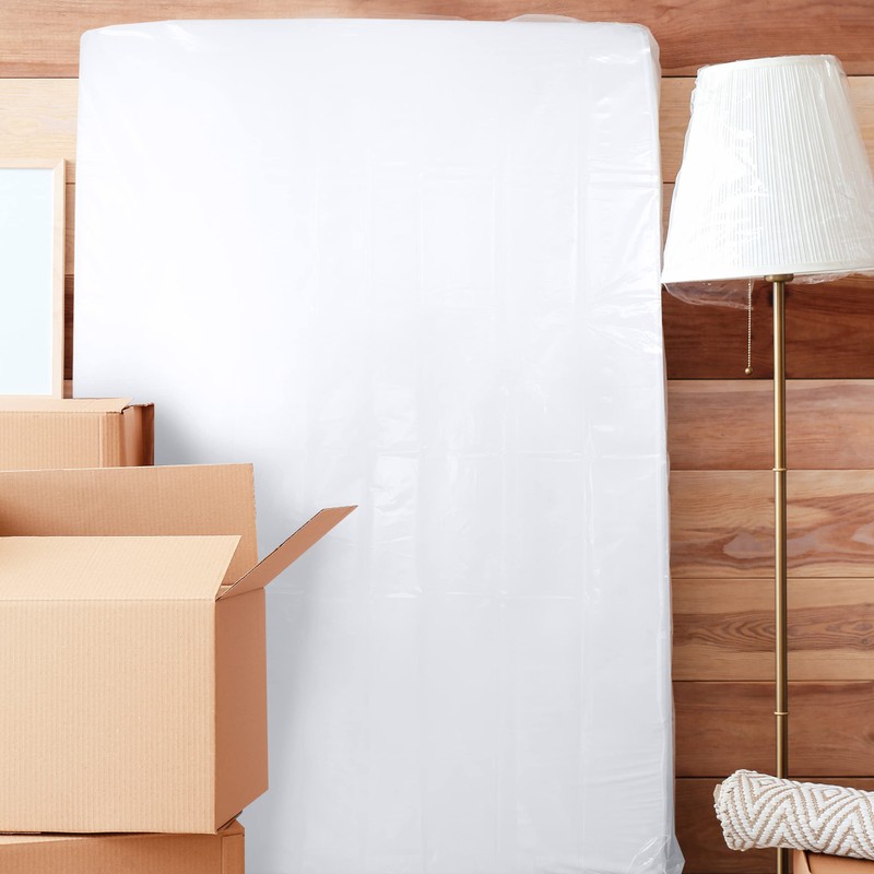 Utopia Home Full Size Mattress Cover for Moving, 2 Mil