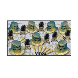 New Year Topaz Asst for 50 Party Accessory (1 count)