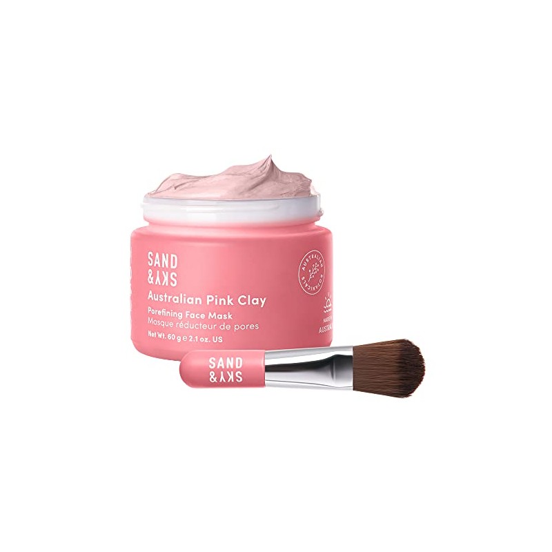Sand & Sky Brilliant Skin Purifying Pink Clay Mask