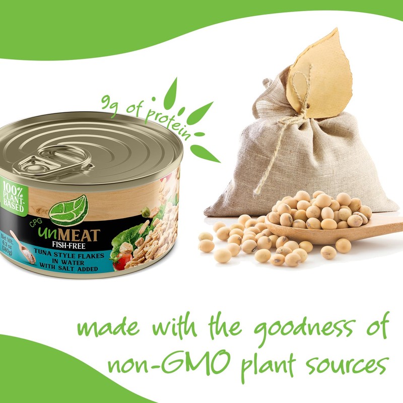 unMEAT Fish-Free Tuna Flakes in Brine