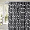 Polyester Waterproof Shower Curtain Abstract Geometric Shower Curtain Modern Luxury