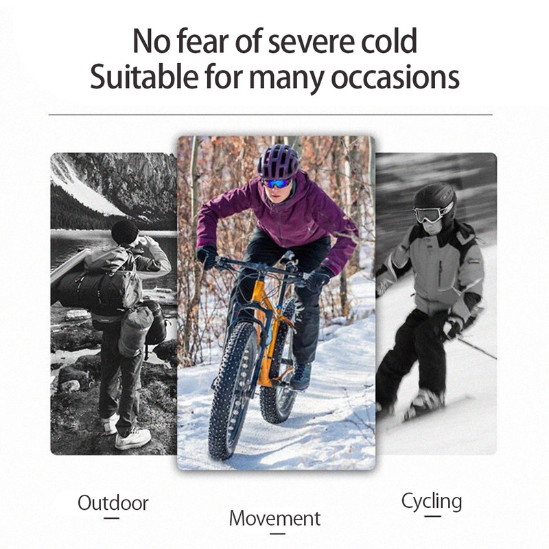 Outdoor Thicken Balaclava Face Shield Neck Gaiter Ear Cover Cycling